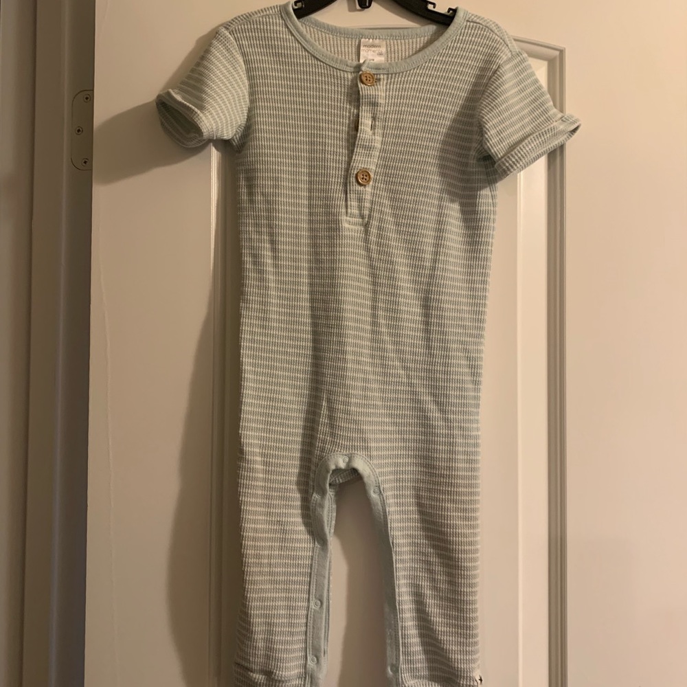 Baby Boy Short Sleeve Body Suit